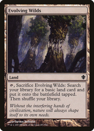 Evolving Wilds [Commander 2013] | Dumpster Cat Games