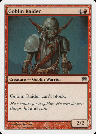 Goblin Raider [Ninth Edition] | Dumpster Cat Games