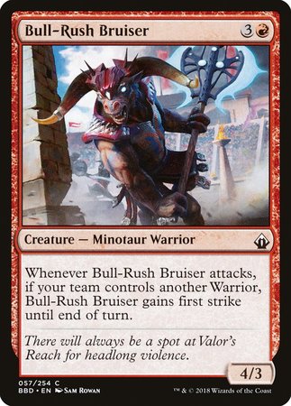 Bull-Rush Bruiser [Battlebond] | Dumpster Cat Games