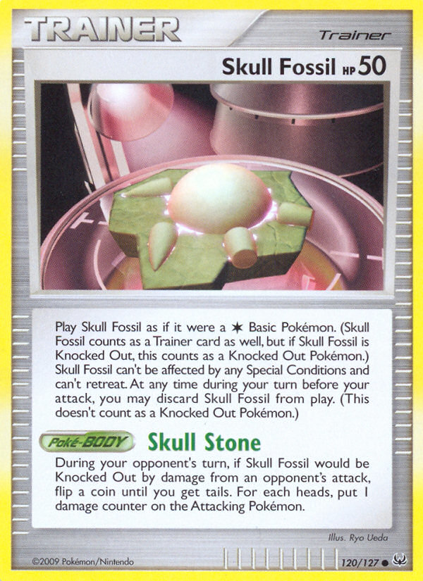 Skull Fossil (120/127) [Platinum: Base Set] | Dumpster Cat Games