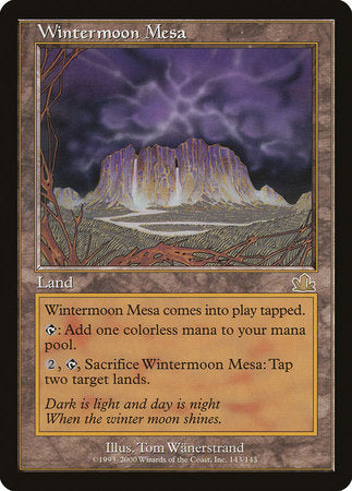 Wintermoon Mesa [Prophecy] | Dumpster Cat Games