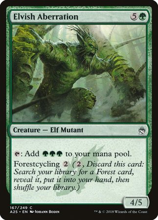 Elvish Aberration [Masters 25] | Dumpster Cat Games
