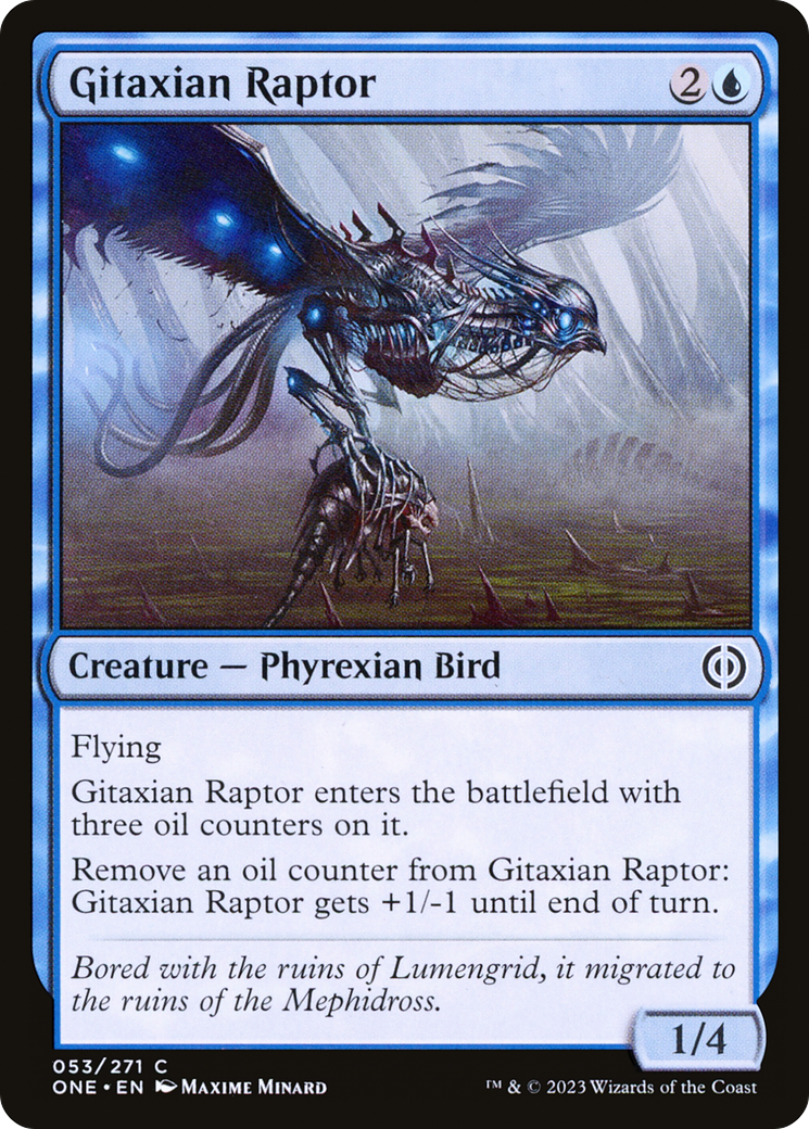 Gitaxian Raptor [Phyrexia: All Will Be One] | Dumpster Cat Games