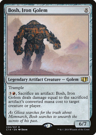 Bosh, Iron Golem [Commander 2014] | Dumpster Cat Games