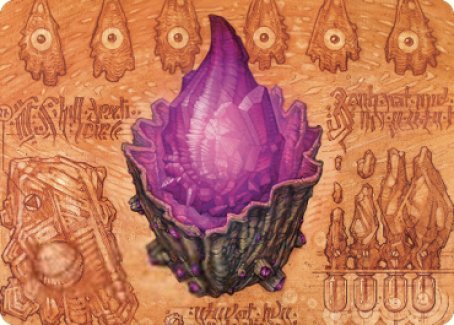 Thorn of Amethyst Art Card [The Brothers' War Art Series] | Dumpster Cat Games