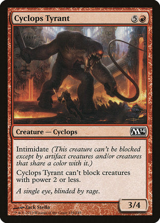 Cyclops Tyrant [Magic 2014] | Dumpster Cat Games