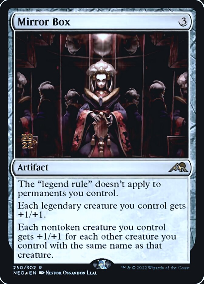 Mirror Box [Kamigawa: Neon Dynasty Prerelease Promos] | Dumpster Cat Games