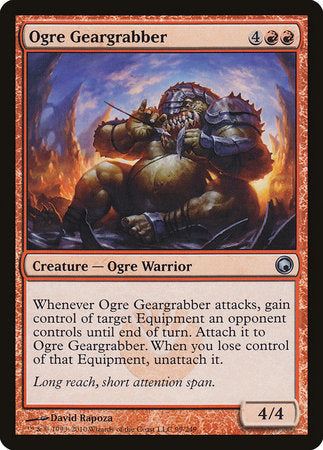 Ogre Geargrabber [Scars of Mirrodin] | Dumpster Cat Games