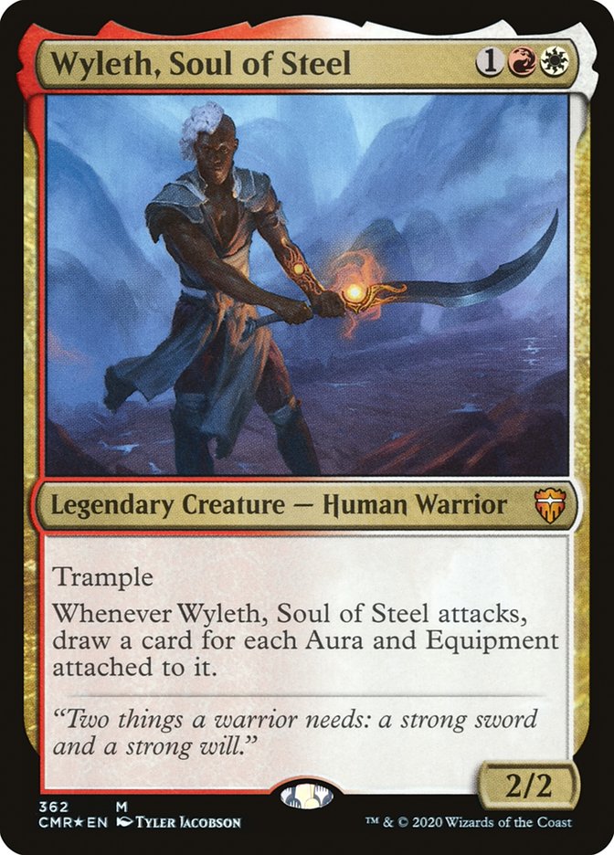 Wyleth, Soul of Steel [Commander Legends] | Dumpster Cat Games