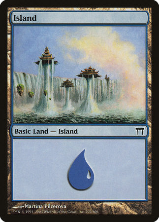 Island (292) [Champions of Kamigawa] | Dumpster Cat Games