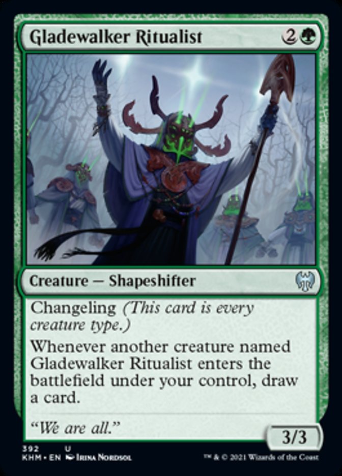 Gladewalker Ritualist [Kaldheim] | Dumpster Cat Games