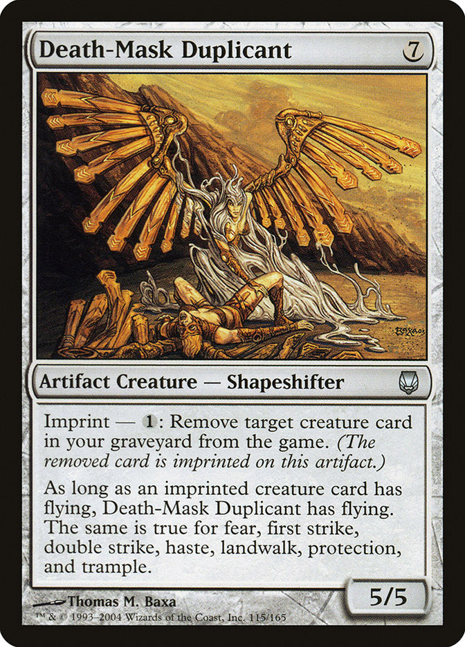 Death-Mask Duplicant [Darksteel] | Dumpster Cat Games