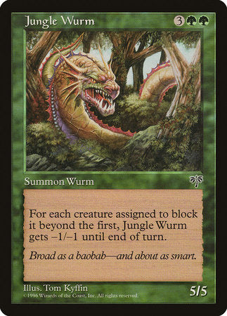 Jungle Wurm [Mirage] | Dumpster Cat Games