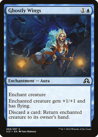 Ghostly Wings [Shadows over Innistrad] | Dumpster Cat Games