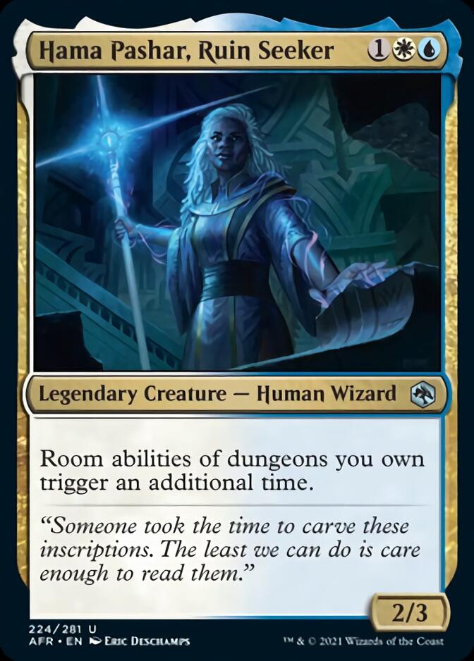 Hama Pashar, Ruin Seeker [Dungeons & Dragons: Adventures in the Forgotten Realms] | Dumpster Cat Games