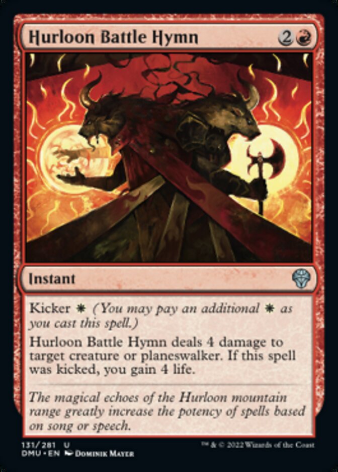 Hurloon Battle Hymn [Dominaria United] | Dumpster Cat Games