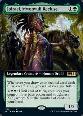 Jolrael, Mwonvuli Recluse (Extended Art) [Core Set 2021] | Dumpster Cat Games