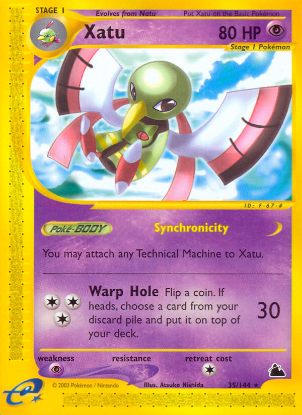 Xatu (35/144) [Skyridge] | Dumpster Cat Games