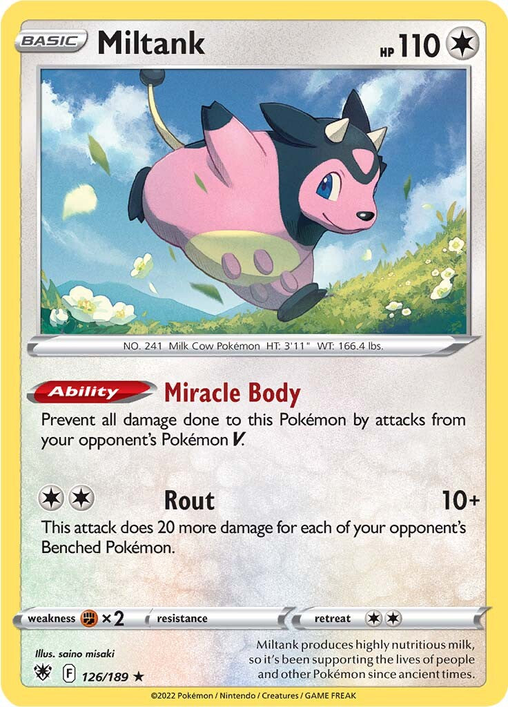 Miltank (126/189) [Sword & Shield: Astral Radiance] | Dumpster Cat Games