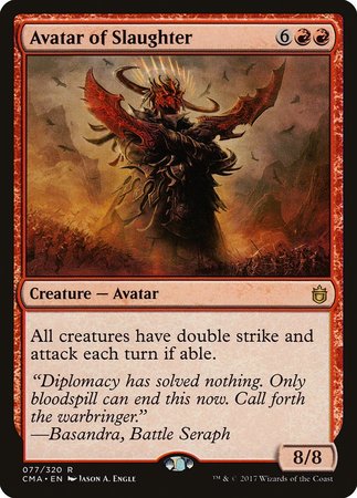 Avatar of Slaughter [Commander Anthology] | Dumpster Cat Games