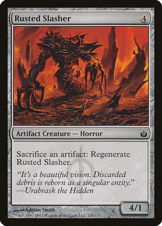 Rusted Slasher [Mirrodin Besieged] | Dumpster Cat Games