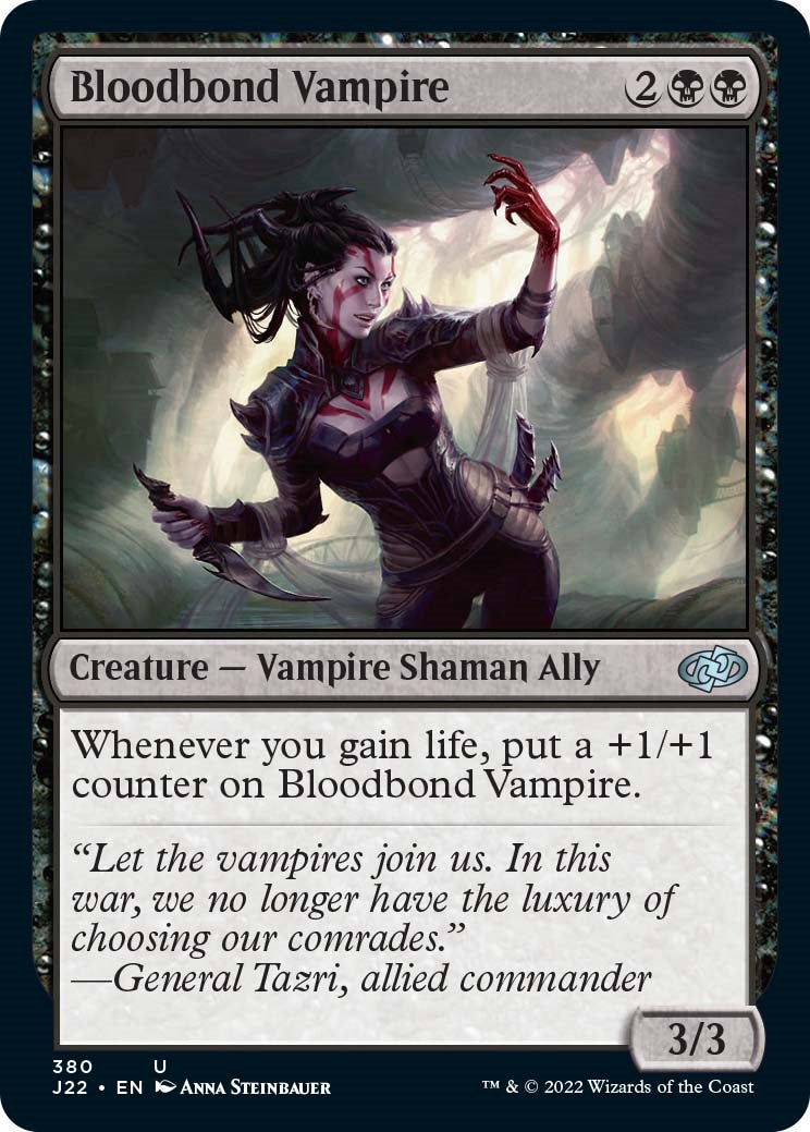 Bloodbond Vampire [Jumpstart 2022] | Dumpster Cat Games