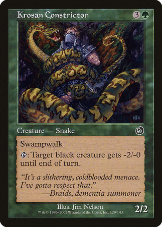 Krosan Constrictor [Torment] | Dumpster Cat Games
