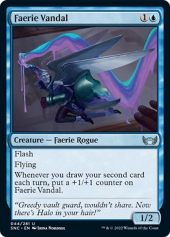 Faerie Vandal [Streets of New Capenna] | Dumpster Cat Games