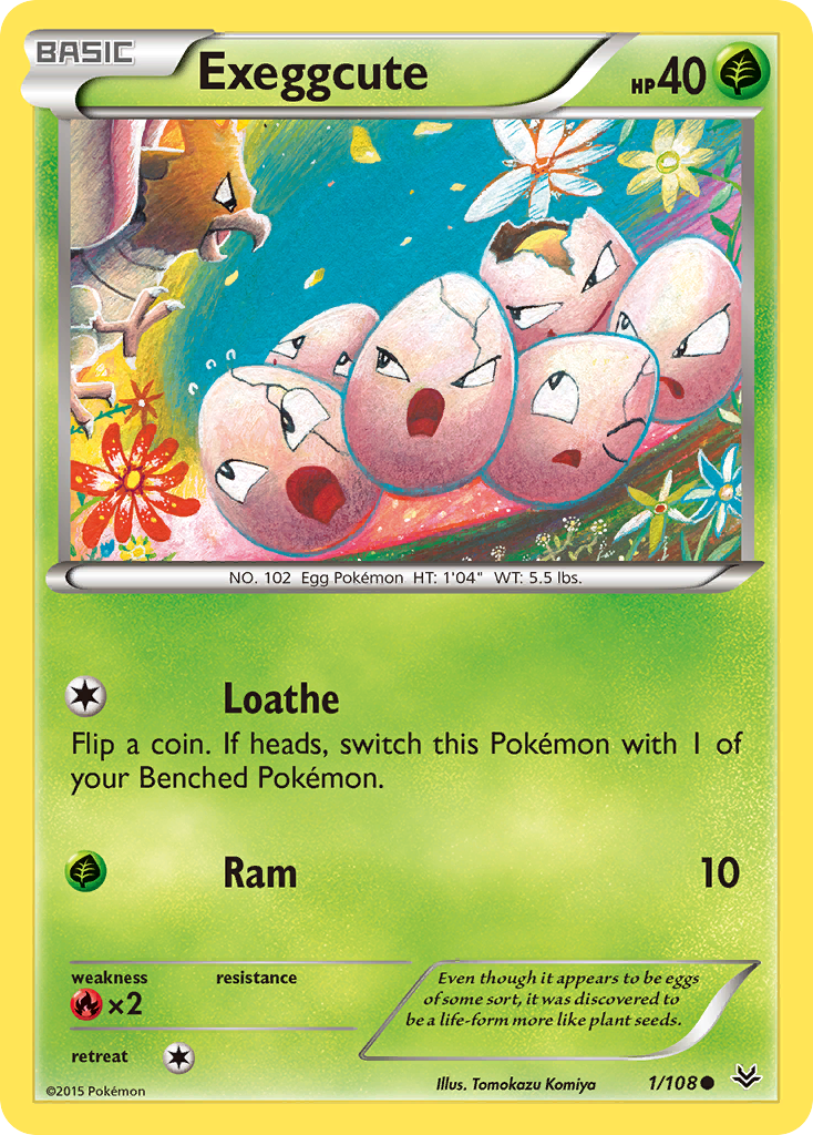 Exeggcute (1/108) [XY: Roaring Skies] | Dumpster Cat Games