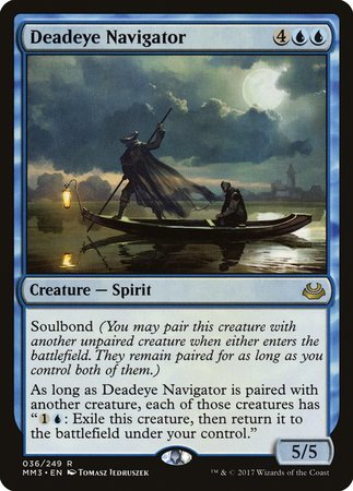 Deadeye Navigator [Modern Masters 2017] | Dumpster Cat Games