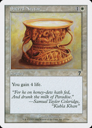 Sacred Nectar [Seventh Edition] | Dumpster Cat Games