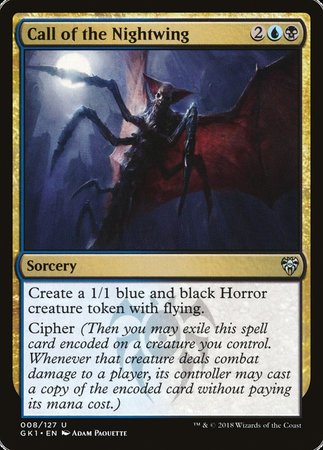 Call of the Nightwing [GRN Guild Kit] | Dumpster Cat Games