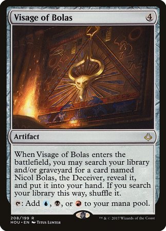 Visage of Bolas [Hour of Devastation] | Dumpster Cat Games
