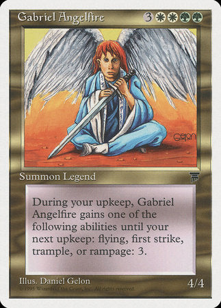 Gabriel Angelfire [Chronicles] | Dumpster Cat Games