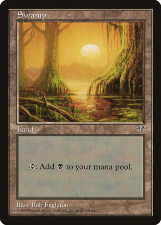 Swamp (Mossy Roots) [Mirage] | Dumpster Cat Games