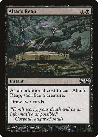 Altar's Reap [Magic 2014] | Dumpster Cat Games