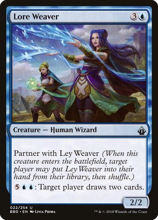 Lore Weaver [Battlebond] | Dumpster Cat Games
