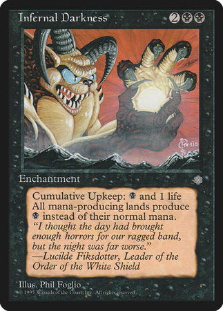 Infernal Darkness [Ice Age] | Dumpster Cat Games