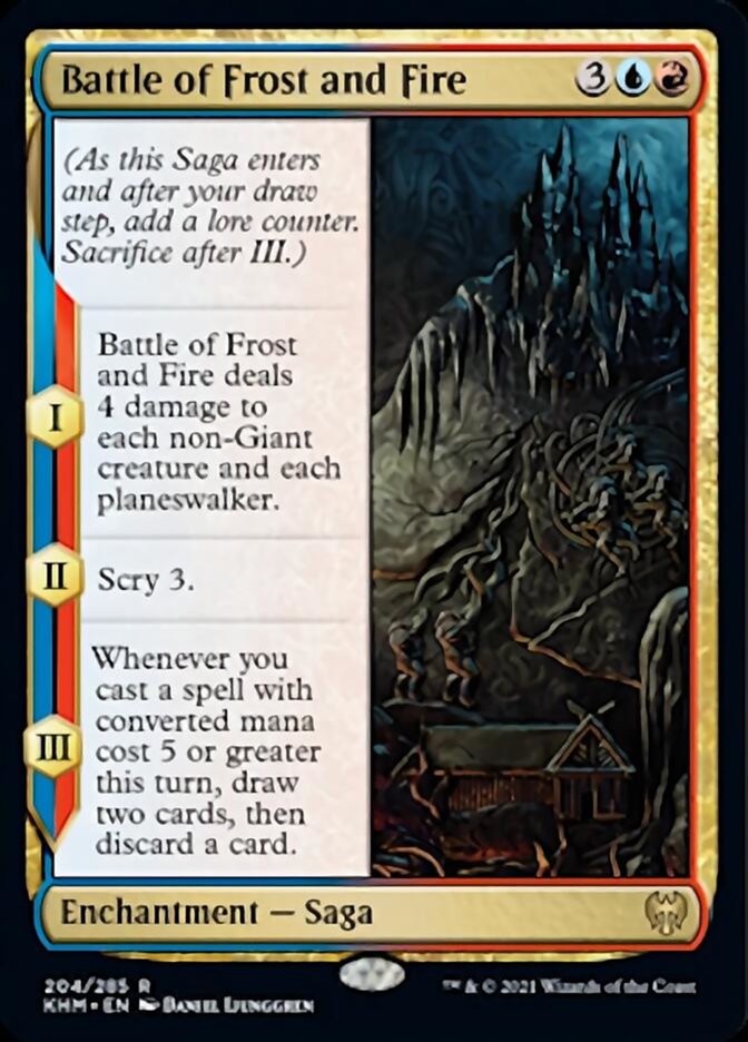 Battle of Frost and Fire [Kaldheim] | Dumpster Cat Games