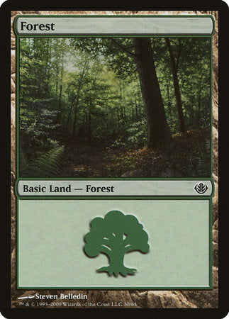 Forest (30) [Duel Decks: Garruk vs. Liliana] | Dumpster Cat Games