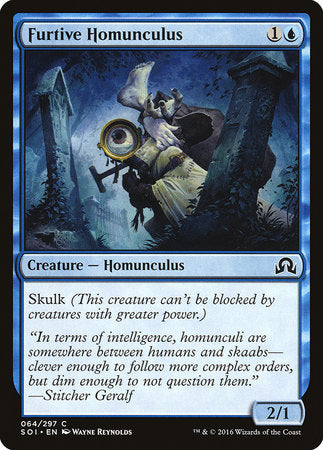 Furtive Homunculus [Shadows over Innistrad] | Dumpster Cat Games