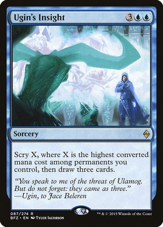 Ugin's Insight [Battle for Zendikar] | Dumpster Cat Games