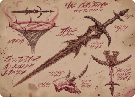 Blackblade Reforged Art Card [The Brothers' War Art Series] | Dumpster Cat Games