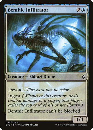 Benthic Infiltrator [Battle for Zendikar] | Dumpster Cat Games