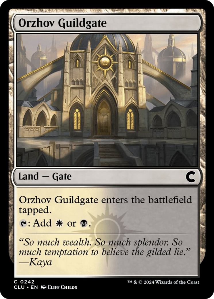 Orzhov Guildgate [Ravnica: Clue Edition] | Dumpster Cat Games