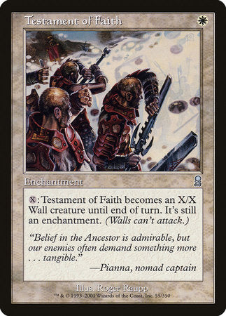 Testament of Faith [Odyssey] | Dumpster Cat Games
