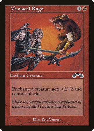 Maniacal Rage [Exodus] | Dumpster Cat Games