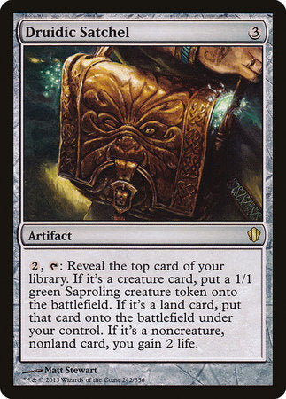 Druidic Satchel [Commander 2013] | Dumpster Cat Games