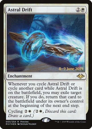 Astral Drift (Alternate Art) [Modern Horizons Promos] | Dumpster Cat Games