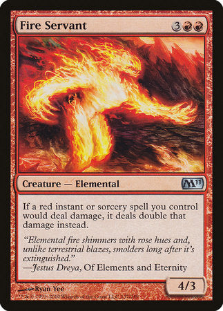 Fire Servant [Magic 2011] | Dumpster Cat Games